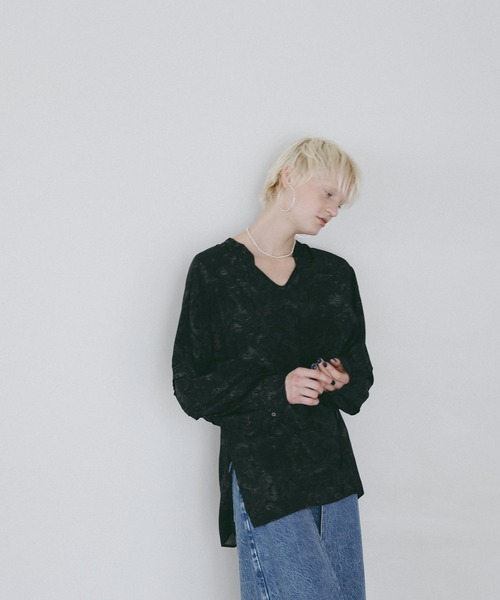 AMERICAN RAG CIE(アメリカンラグシー)の「【AMERICAN RAG CIE】ペイズリーブラウス(WOMEN)(シャツ/ブラウス・レディース・レッド/ブラック・FREE)」の17枚目の写真