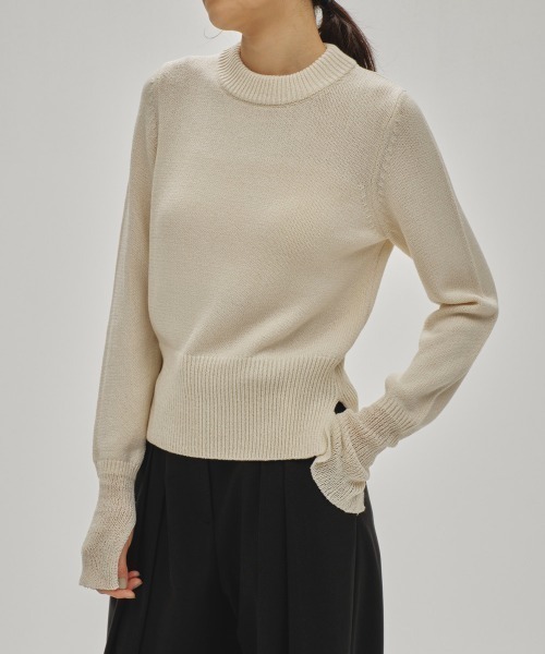 TODAYFUL【新品タグ付】2way Slub Knit★ungrid セール】Slub Knit Pullover（Tシャツ/カットソー）｜TODAYFUL
