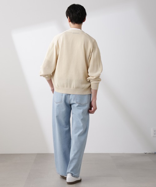 NANO universe（ナノユニバース）の「シアーニットカーディガン（カーディガン/ボレロ・メンズ・ブラウン/ブラック/ベージュ系その他・M/L）」の11枚目の写真
