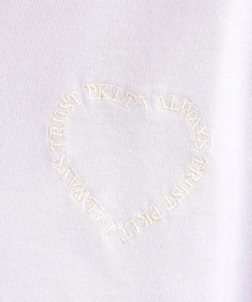 PINK-latte（ピンクラテ）の「クマちゃん半袖Tシャツ（Tシャツ/カットソー・キッズ・オフホワイト/ワインレッド/ブラック/ライトブルー/ライトパープル・13/14/15 /16）」の14枚目の写真