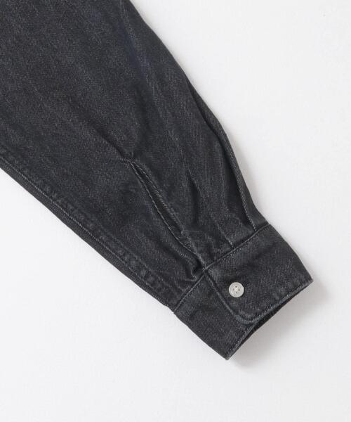 URBAN RESEARCH DOORS（アーバンリサーチドアーズ）の「デニムバンドカラーシャツ（シャツ/ブラウス・メンズ・ブルー/ワンウォッシュ/グレー/ブラック・MEDIUM/LARGE）」の11枚目の写真