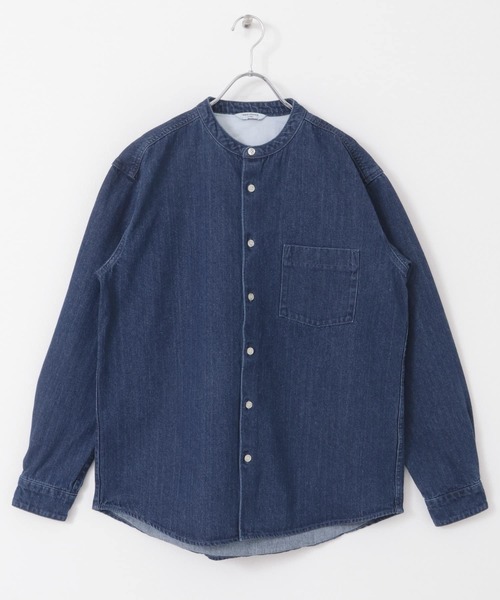 デニムバンドカラーシャツ（シャツ/ブラウス）｜URBAN RESEARCH