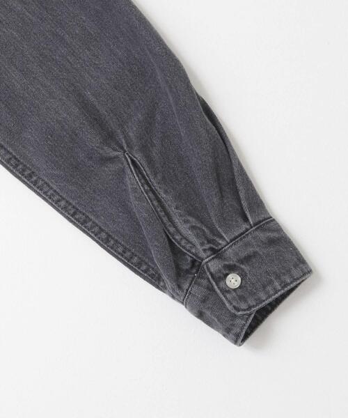 URBAN RESEARCH DOORS（アーバンリサーチドアーズ）の「デニムバンドカラーシャツ（シャツ/ブラウス・メンズ・ブルー/ワンウォッシュ/グレー/ブラック・MEDIUM/LARGE）」の21枚目の写真