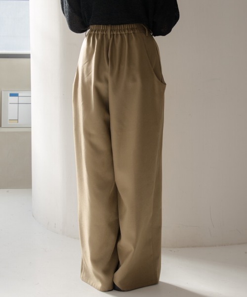 slattgir（スラットジール）の「高身長　ドレープポケットワイドパンツ（トールサイズ）Essenave（その他パンツ・レディース・グレー/カーキ系・M/L/LL/3L）」の17枚目の写真