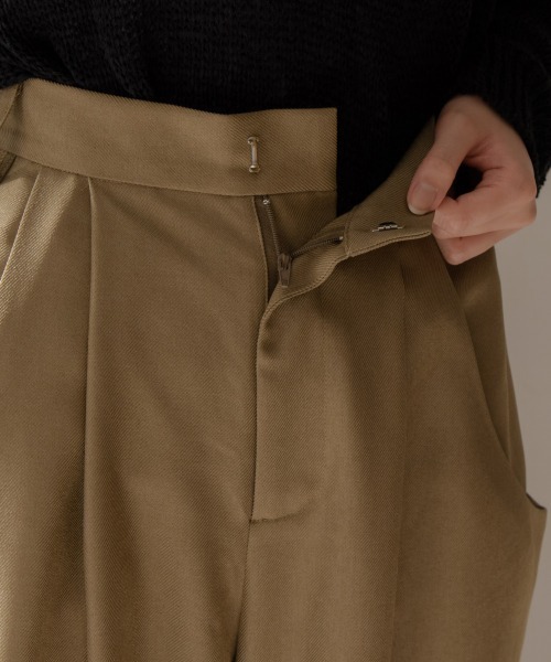 slattgir（スラットジール）の「高身長　ドレープポケットワイドパンツ（トールサイズ）Essenave（その他パンツ・レディース・グレー/カーキ系・M/L/LL/3L）」の19枚目の写真
