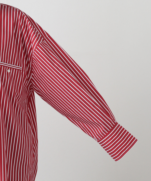 PROVOKE (プロヴォーク)の「【PROVOKE/プロヴォーク】super bnig stripe shirt(シャツ/ブラウス・レディース・レッド・FREE)」の11枚目の写真