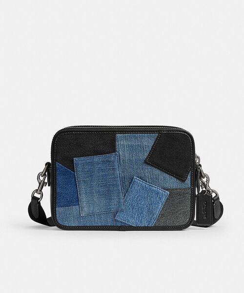 COACH（コーチ）の「チャーター クロスボディ バッグ 24・パッチワーク