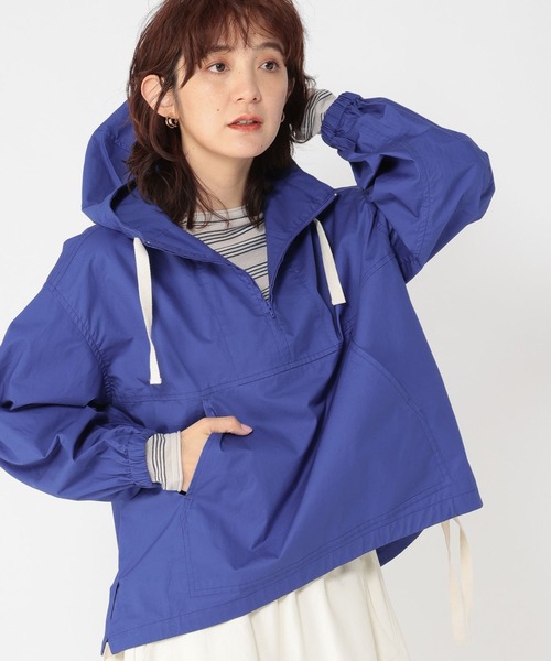 studio CLIP（スタディオクリップ）の「《days》アノラックプルオーバー（ブルゾン・レディース・アイボリー/ブルー/ライトグリーン・FREE）」の3枚目の写真