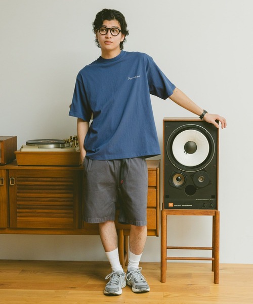 RAGEBLUE(レイジブルー)の「フラワー刺繍/オーバーサイズTシャツ(Tシャツ/カットソー・メンズ・オフホワイト/ブルー/ブラック/ベージュ・MEDIUM/LARGE)」の17枚目の写真