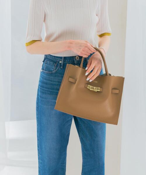 URBAN RESEARCH ROSSO WOMEN（アーバンリサーチ　ロッソ）の「VIOLAd’ORO　TRERO M（トートバッグ・レディース・ライトブラウン/ブラック系その他・-）」の9枚目の写真