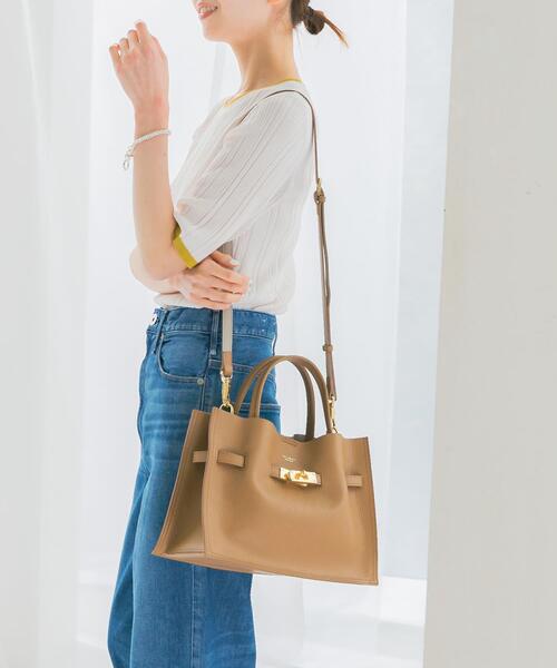 URBAN RESEARCH ROSSO WOMEN（アーバンリサーチ　ロッソ）の「VIOLAd’ORO　TRERO M（トートバッグ・レディース・ライトブラウン/ブラック系その他・-）」の11枚目の写真