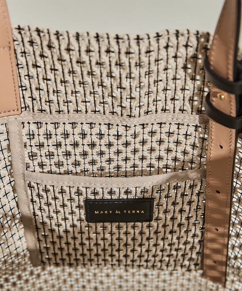 MARY AL TERNA（メアリオルターナ）の「【MARY AL TERNA/メアリオルターナ】GAP TOTE BAG/トートバッグ（トートバッグ・レディース・ブラック/ライトグレー/ブラック系その他2・FREE）」の15枚目の写真