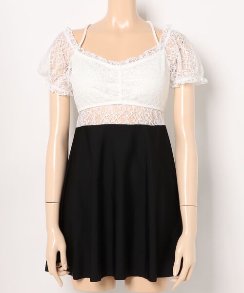 レースショルダーワンピース【Shreanu（シュリーヌ）】