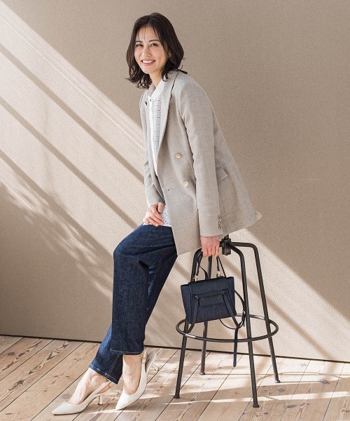 LAUTREAMONT(ロートレアモン)の「レースチュニックブラウス≪洗濯機で洗える≫(シャツ/ブラウス・レディース・ホワイト/ブラック・9号)」の21枚目の写真