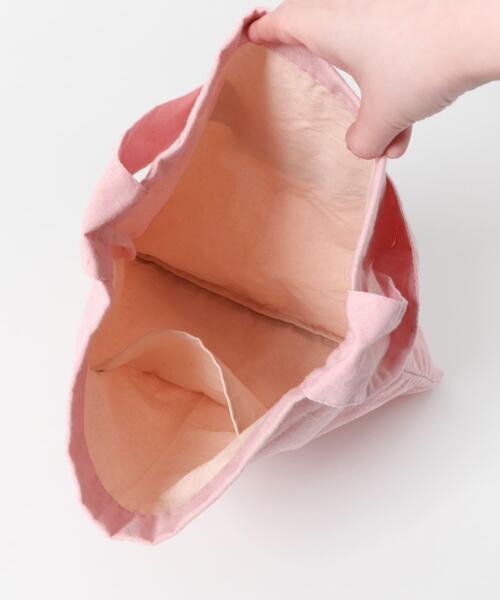 beej（ビージ）の「『別注』beej×DOORS　ロゴエコバッグ（エコバッグ/サブバッグ・レディース・ピンク/ブラウン系その他・ONE）」の9枚目の写真