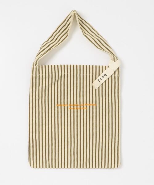 beej（ビージ）の「『別注』beej×DOORS　ロゴエコバッグ（エコバッグ/サブバッグ・レディース・ピンク/ブラウン系その他・ONE）」の13枚目の写真