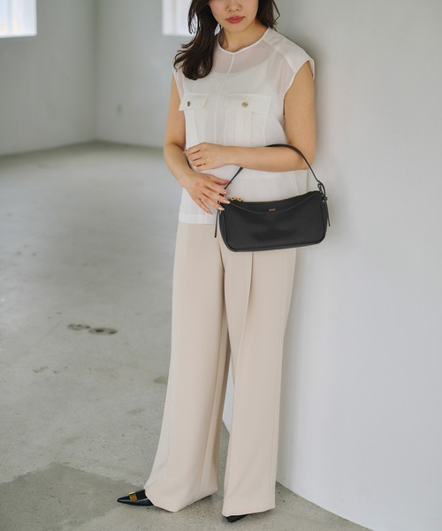 ROPE'(ロペ)の「【E'POR】C BAG Mini【撥水】【超軽量】(ハンドバッグ・レディース・ブラック/カーキ・FREE)」の21枚目の写真