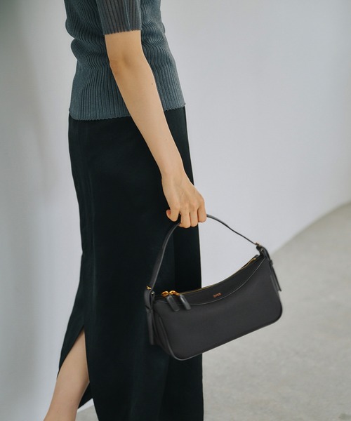 ROPE'(ロペ)の「【E'POR】C BAG Mini【撥水】【超軽量】(ハンドバッグ・レディース・ブラック/カーキ・FREE)」の22枚目の写真