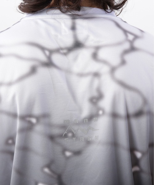 MANASTASH(マナスタッシュ)の「MANASTASH/マナスタッシュ/LITHIUM TIE DYE SLEEVELESS TOP(Tシャツ/カットソー・メンズ・ブラック/パープル/グリーン・S/M/L/XL)」の10枚目の写真