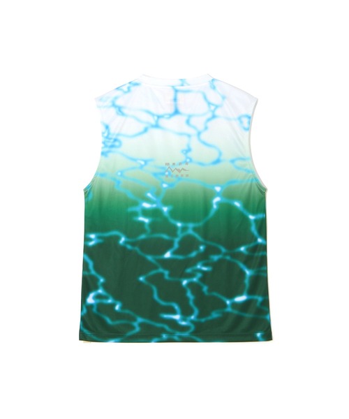 MANASTASH(マナスタッシュ)の「MANASTASH/マナスタッシュ/LITHIUM TIE DYE SLEEVELESS TOP(Tシャツ/カットソー・メンズ・ブラック/パープル/グリーン・S/M/L/XL)」の17枚目の写真