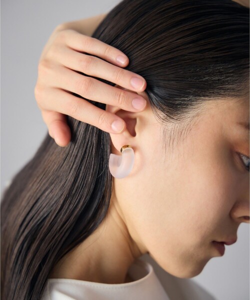 ドロップ] ピアス フープ（ピアス（両耳用））｜Jouete（ジュエッテ