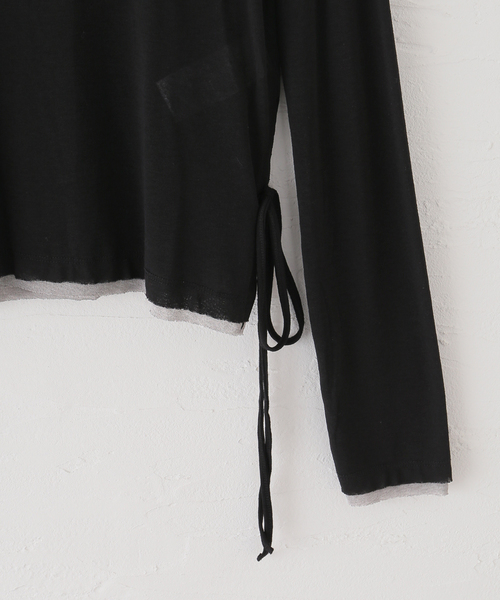 セール】【VERSO/ヴェルソ】 Color Blocked L/S T（Tシャツ