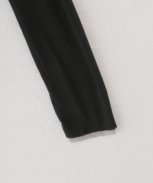 セール】【VERSO/ヴェルソ】 Color Blocked L/S T（Tシャツ