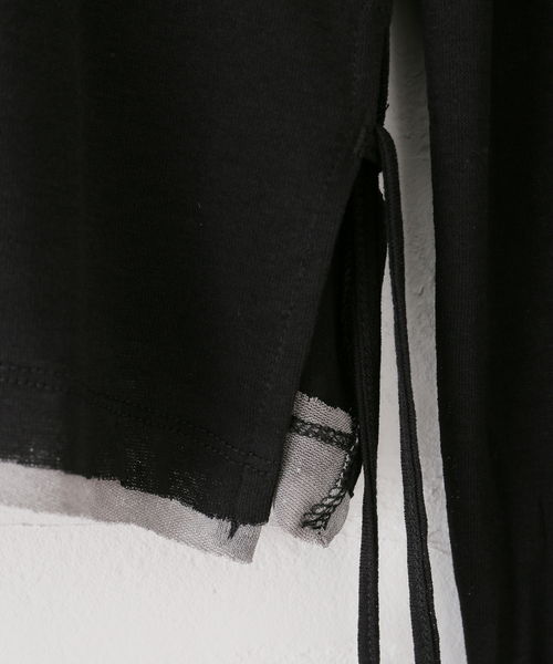 セール】【VERSO/ヴェルソ】 Color Blocked L/S T（Tシャツ
