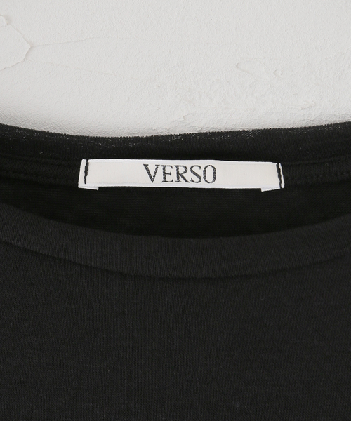 tシャツ 「VERSO/ヴェルソ」 Color Blocked L/S T レディース セール】【VERSO/ヴェルソ】 Color Blocked L/S T（Tシャツ