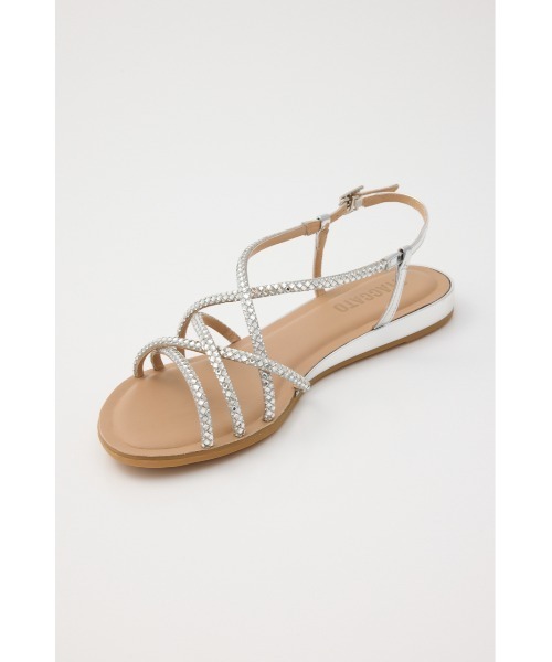 STACCATO(スタッカート)の「セレナブレードフラット(サンダル・レディース・シルバー・22.5cm/23.5cm/24.5cm/23.0cm/24.0cm)」の8枚目の写真
