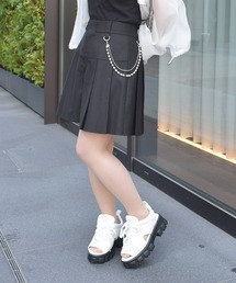 axes femme | パールチェーン付スカパン(その他パンツ)