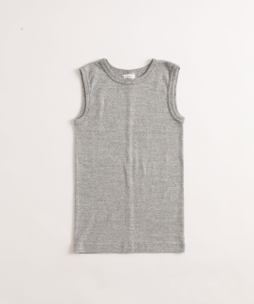 THE SHINZONE(ザ シンゾーン)の「THE SHINZONE CIRCULAR RIB SLEEVELESS 24MMSCU07(タンクトップ・レディース・ホワイト/ブルー/グレー/ブラック・FREE)」の4枚目の写真