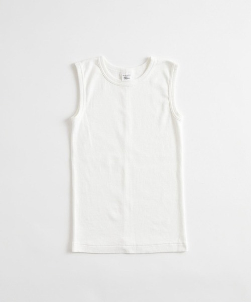 THE SHINZONE(ザ シンゾーン)の「THE SHINZONE CIRCULAR RIB SLEEVELESS 24MMSCU07(タンクトップ・レディース・ホワイト/ブルー/グレー/ブラック・FREE)」の2枚目の写真