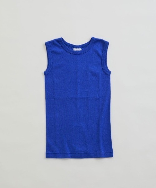 THE SHINZONE(ザ シンゾーン)の「THE SHINZONE CIRCULAR RIB SLEEVELESS 24MMSCU07(タンクトップ・レディース・ホワイト/ブルー/グレー/ブラック・FREE)」の1枚目の写真