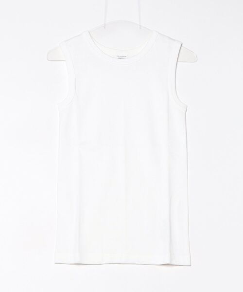 THE SHINZONE(ザ シンゾーン)の「THE SHINZONE CIRCULAR RIB SLEEVELESS 24MMSCU07(タンクトップ・レディース・ホワイト/ブルー/グレー/ブラック・FREE)」の8枚目の写真