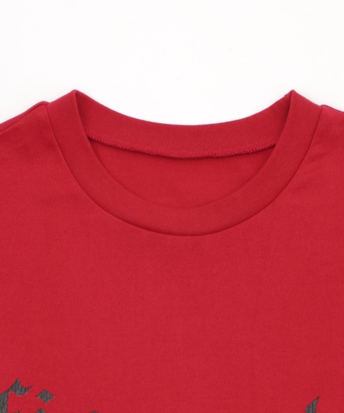 Figments（フィグメンツ）の「ミラーロゴビッグＴ（Tシャツ/カットソー・レディース・レッド/ホワイト・FREE）」の16枚目の写真