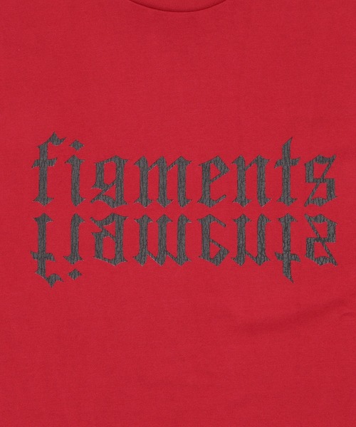 Figments（フィグメンツ）の「ミラーロゴビッグＴ（Tシャツ/カットソー・レディース・レッド/ホワイト・FREE）」の15枚目の写真