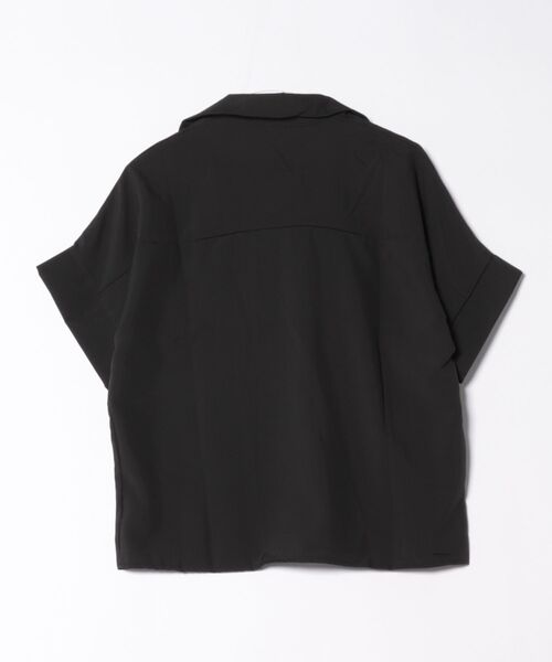 LAUTRE COTE(ロウトレコウト)の「ハーフスリーブシャツ(シャツ/ブラウス・レディース・ベージュ/ブラック/オフホワイト・X-LARGE/LARGE/MEDIUM)」の6枚目の写真