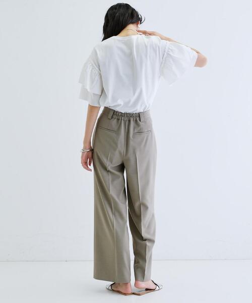 GALLEST(ギャレスト)の「モードストレートパンツ(その他パンツ・レディース・ベージュ/ブラック/チャコールグレー・38/36/40)」の19枚目の写真