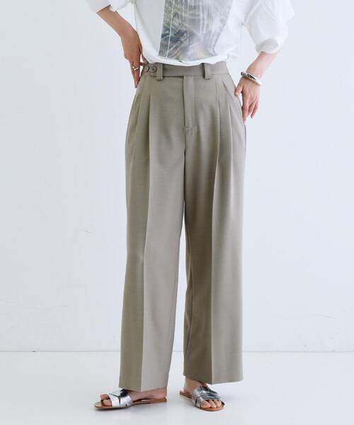 GALLEST(ギャレスト)の「モードストレートパンツ(その他パンツ・レディース・ベージュ/ブラック/チャコールグレー・38/36/40)」の20枚目の写真