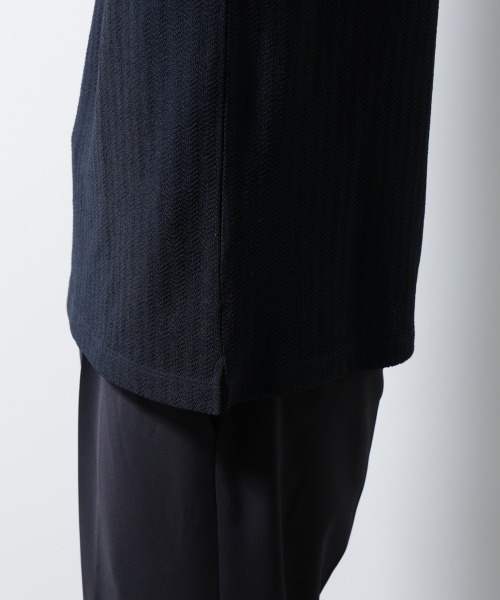 「Damerino」ヘリンボンポロシャツ／防シワ・吸水速乾・UVカット セール】｢Damerino｣ヘリンボンポロシャツ/防シワ・吸水速乾・UV