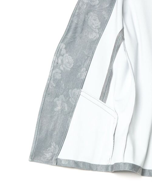 TORNADO MART（トルネードマート）の「HTﾌﾗﾜｰﾃﾞﾆﾑｶﾞﾗ7ﾌﾞｿﾃﾞｽﾀﾝﾄﾞJK（タンクトップ・メンズ・ネイビー/グレー系その他・LL/L/M）」の4枚目の写真