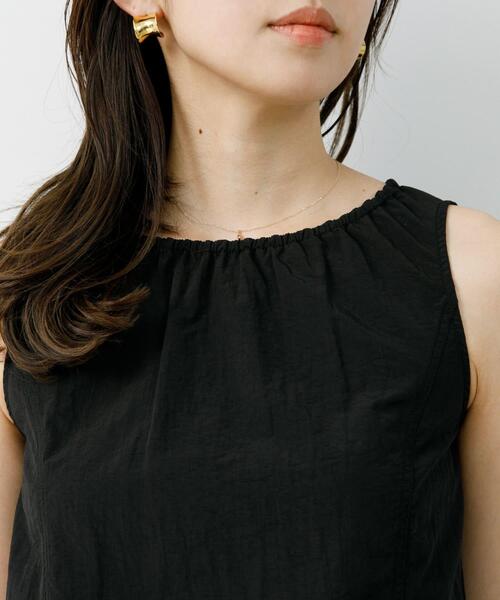 F by ROSSO(エフバイロッソ)の「F by ROSSO 撥水ナイロンプルオーバー(Tシャツ/カットソー・レディース・ブラック/アイボリー/ブラウン・FREE)」の15枚目の写真