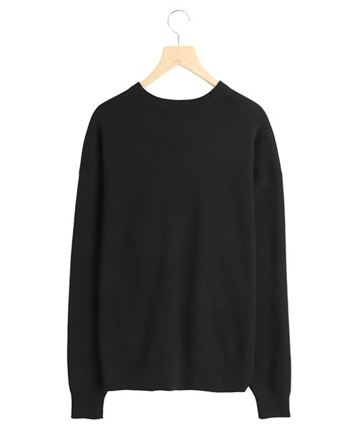 caban（キャバン）の「CABan / キャバン：コットンカシミヤ クルーネックプルオーバー：59029402003[MUS]（ニット/セーター・メンズ・グレー/ライトベージュ/チャコール/ブラック・M/S/L）」の7枚目の写真