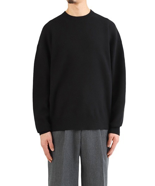 caban（キャバン）の「CABan / キャバン：コットンカシミヤ クルーネックプルオーバー：59029402003[MUS]（ニット/セーター・メンズ・グレー/ライトベージュ/チャコール/ブラック・M/S/L）」の14枚目の写真