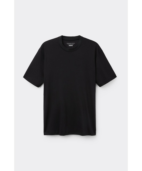 Intimissimi(インティミッシミ)の「マーセライズド Superlight Premium コットン Tシャツ(Tシャツ/カットソー・メンズ・ネイビー系1/ブラック/ホワイト/ダークグリーン/ベージュ・XL/S/M/L)」の3枚目の写真