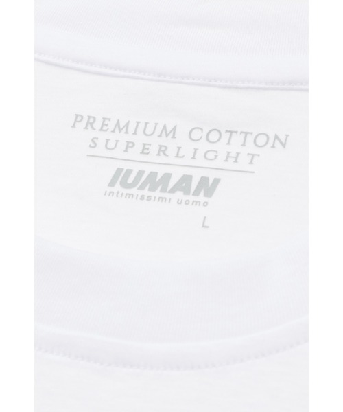 Intimissimi(インティミッシミ)の「マーセライズド Superlight Premium コットン Tシャツ(Tシャツ/カットソー・メンズ・ネイビー系1/ブラック/ホワイト/ダークグリーン/ベージュ・XL/S/M/L)」の10枚目の写真