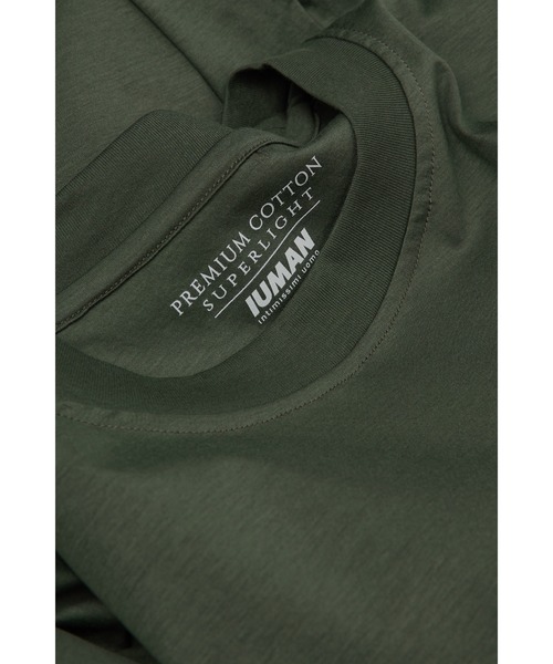 Intimissimi(インティミッシミ)の「マーセライズド Superlight Premium コットン Tシャツ(Tシャツ/カットソー・メンズ・ネイビー系1/ブラック/ホワイト/ダークグリーン/ベージュ・XL/S/M/L)」の16枚目の写真