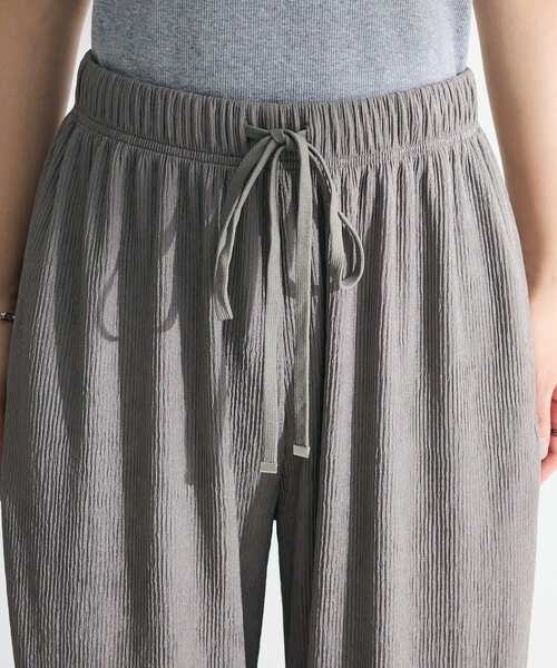 Green　Parks（グリーンパークス）の「ウエーブジャガードイージーパンツ（その他パンツ・レディース・オレンジ/ブラック/ライトイエロー/グレー・FREE）」の11枚目の写真