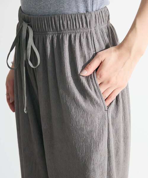 Green　Parks（グリーンパークス）の「ウエーブジャガードイージーパンツ（その他パンツ・レディース・オレンジ/ブラック/ライトイエロー/グレー・FREE）」の12枚目の写真